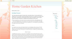 Desktop Screenshot of homegardenkitchen.blogspot.com