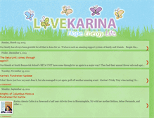 Tablet Screenshot of love-karina.blogspot.com