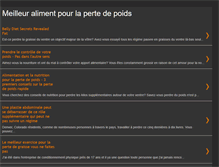 Tablet Screenshot of meilleuralimentpourlapertedepoi.blogspot.com