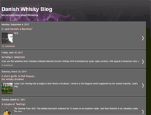Tablet Screenshot of danishwhiskyblog.blogspot.com