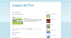 Desktop Screenshot of juegosdefinn.blogspot.com