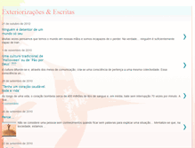 Tablet Screenshot of exteriorizacoesescritas.blogspot.com