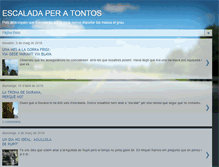 Tablet Screenshot of escaladaperatontos.blogspot.com