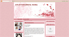 Desktop Screenshot of dunianyanina.blogspot.com