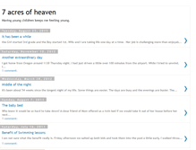 Tablet Screenshot of 7acresofheaven.blogspot.com