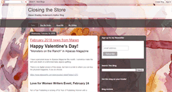 Desktop Screenshot of closingthestore.blogspot.com