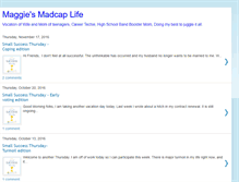 Tablet Screenshot of maggiesmadcaplife.blogspot.com