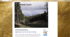 Desktop Screenshot of jingerbreadranchmt.blogspot.com