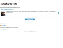 Tablet Screenshot of metroflorrevista.blogspot.com
