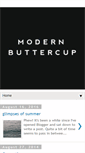 Mobile Screenshot of modernbuttercup.blogspot.com