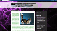 Desktop Screenshot of gatitos8.blogspot.com