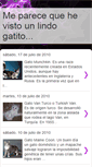 Mobile Screenshot of gatitos8.blogspot.com