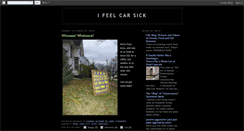 Desktop Screenshot of ifeelcarsick.blogspot.com