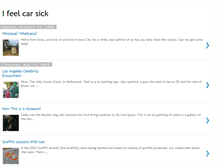 Tablet Screenshot of ifeelcarsick.blogspot.com