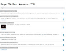 Tablet Screenshot of kasperwerther.blogspot.com