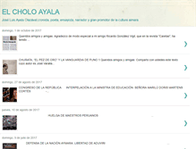 Tablet Screenshot of elcholoayala.blogspot.com