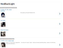 Tablet Screenshot of neoblacklight.blogspot.com