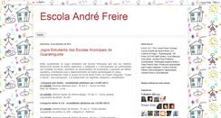 Desktop Screenshot of escolaandrefreire.blogspot.com