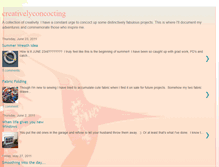 Tablet Screenshot of creativelyconcocting.blogspot.com