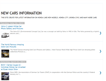 Tablet Screenshot of hondanewcarss.blogspot.com
