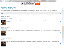 Tablet Screenshot of followthechefnyc.blogspot.com