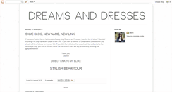 Desktop Screenshot of lauradreamsanddresses.blogspot.com