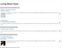 Tablet Screenshot of livingmiamistyle.blogspot.com