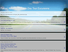 Tablet Screenshot of falconadventuresharmdaytourexcursions.blogspot.com