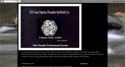 Desktop Screenshot of customgemcutter.blogspot.com