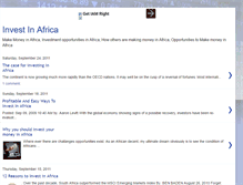 Tablet Screenshot of africanmoney.blogspot.com