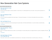 Tablet Screenshot of new-generation-hair-care.blogspot.com