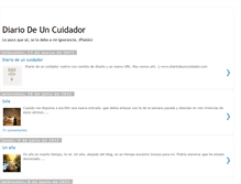 Tablet Screenshot of diariodeuncuidador.blogspot.com