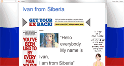 Desktop Screenshot of ivanfromsiberia.blogspot.com