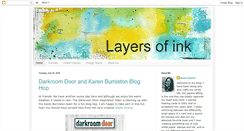 Desktop Screenshot of layersofink.blogspot.com