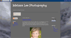 Desktop Screenshot of melissaleephotographys.blogspot.com