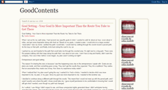 Desktop Screenshot of goodcontents.blogspot.com