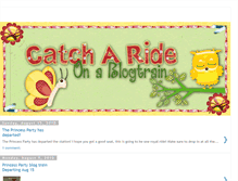 Tablet Screenshot of catcharideonablogtrain.blogspot.com