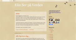 Desktop Screenshot of elinmajo.blogspot.com