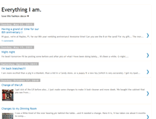 Tablet Screenshot of everythingiam1.blogspot.com