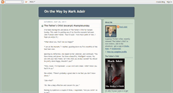 Desktop Screenshot of markadairblog.blogspot.com