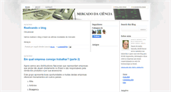 Desktop Screenshot of mercadodaciencia.blogspot.com