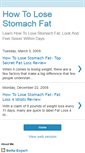 Mobile Screenshot of how--to--lose--stomach--fat.blogspot.com