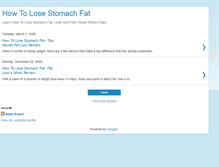 Tablet Screenshot of how--to--lose--stomach--fat.blogspot.com