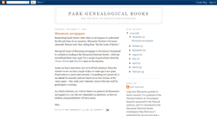 Desktop Screenshot of parkbooks.blogspot.com