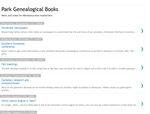 Tablet Screenshot of parkbooks.blogspot.com