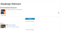 Tablet Screenshot of glasdesign-volkmann.blogspot.com
