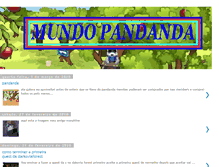 Tablet Screenshot of mundopandandanews.blogspot.com
