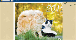 Desktop Screenshot of calendrierdechats2012.blogspot.com