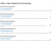 Tablet Screenshot of india-newzealand-livestreaming.blogspot.com