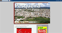 Desktop Screenshot of pesqueiraemfoco.blogspot.com